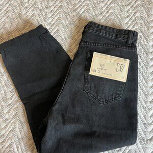 Black Petite Mom jeans from ASOS size uk 10